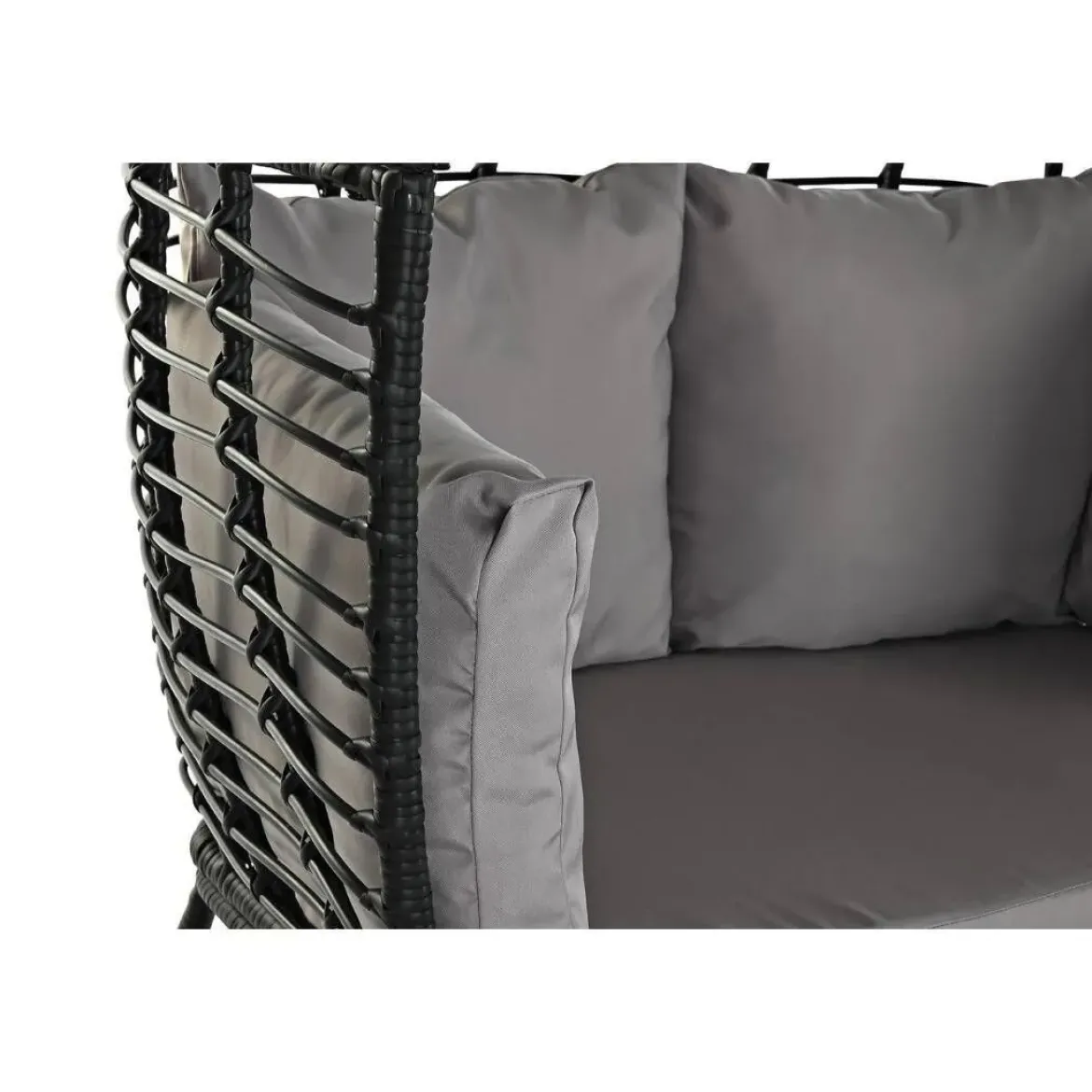 Sillón de Ratán Sintético 2 Plazas