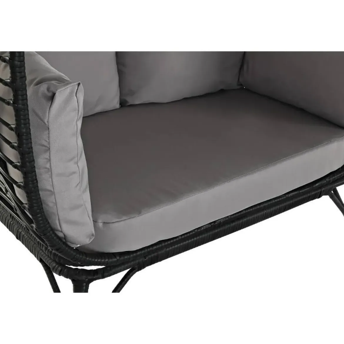 Sillón de Ratán Sintético 2 Plazas