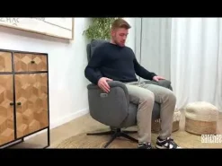 Sillón Relax Eléctrico con Botononera Tapizado en Tela ELCHE