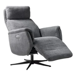 Sillón Relax Eléctrico con Botononera Tapizado en Tela ELCHE