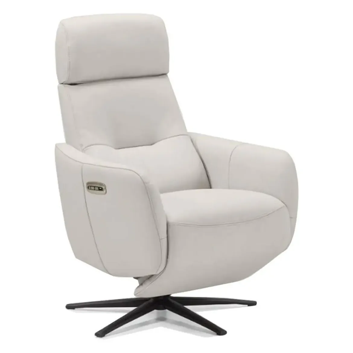 Sillón Relax Eléctrico de Piel con 2 Motores y USB RENNES