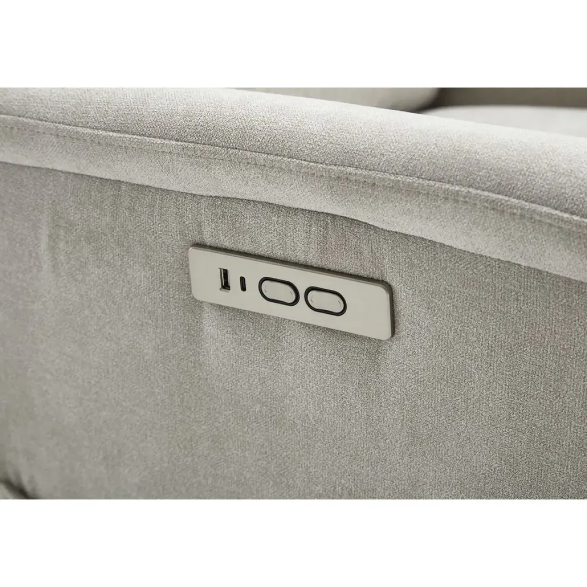 Sillón Relax Levantapersonas con 2 Motores Tapizado en Tela ARGOS