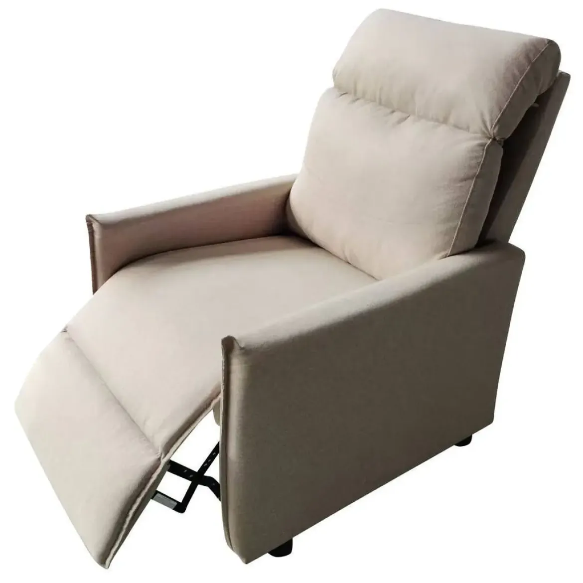 Sillón Relax Manual Push Back Tapizado en Tela ARLO