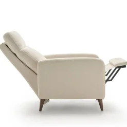 Sillón Relax Manual Push Back Tapizado en Tela MALTA