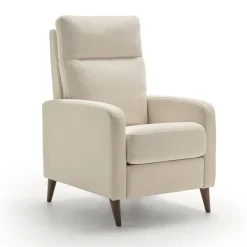 Sillón Relax Manual Push Back Tapizado en Tela MALTA