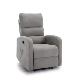 Sillón Relax Manual Tapizado en Tela LOTUS