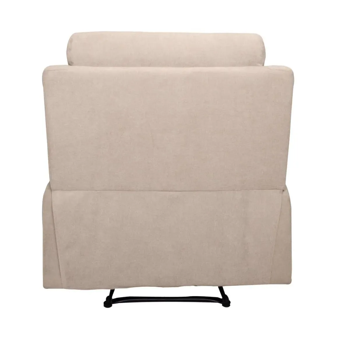 Sillón Relax Manual Tapizado en Tela CARIBE Beige