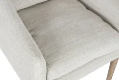 Sillón Tapizado en Poliéster Beige MB-221647