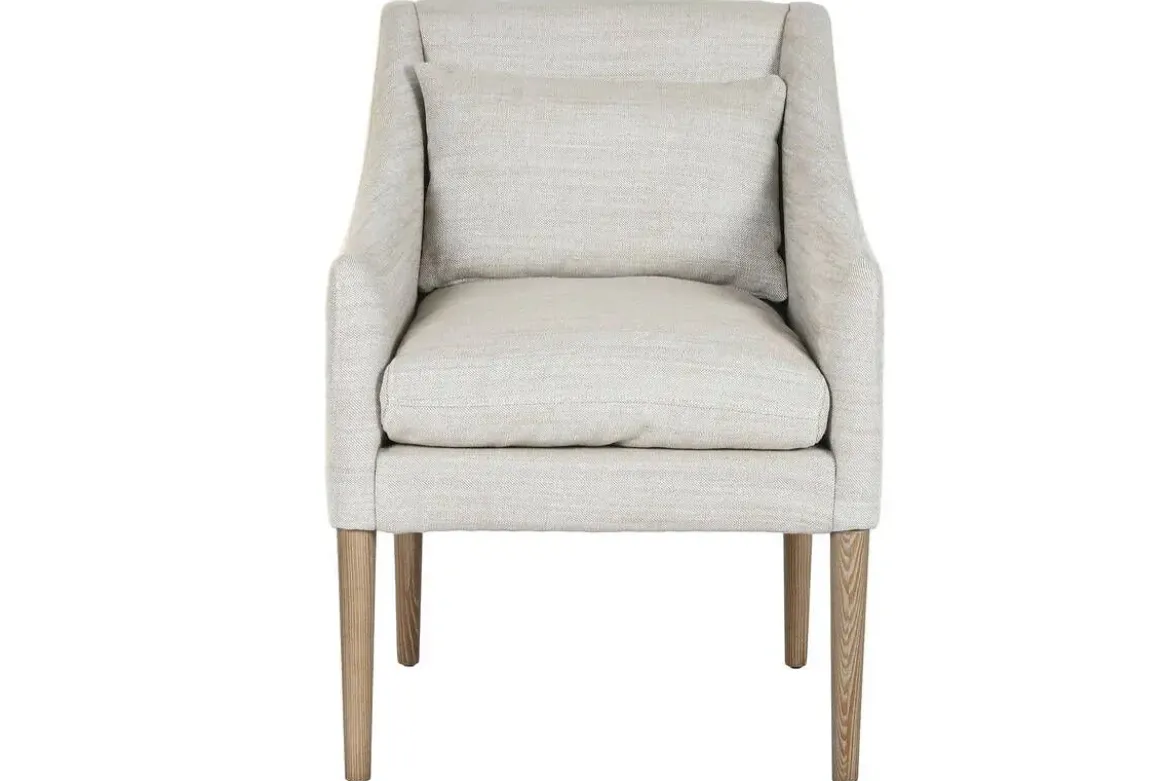 Sillón Tapizado en Poliéster Beige MB-221647