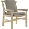 Sillón Teca de Poliéster Color Gris Claro MB-178755