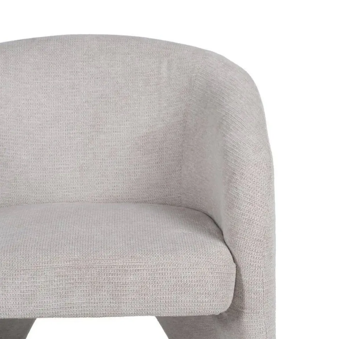 Sillón Tejido de Salón 74 cm Color Beige 614777