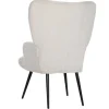 Sillón y Butaca en Terciopelo con Estructura Metálica MB-217772