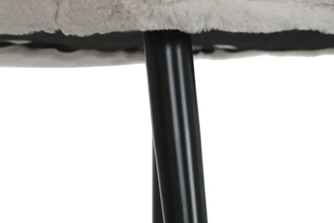 Sillón y Butaca en Terciopelo con Estructura Metálica MB-217772
