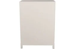 Sinfonier de Dormitorio en MDF Gris Claro con Tiradores de Metal MB-220064