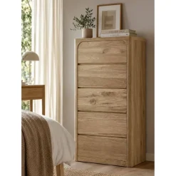 Sinfonier de Madera de Pino con 5 Cajones MB-227976
