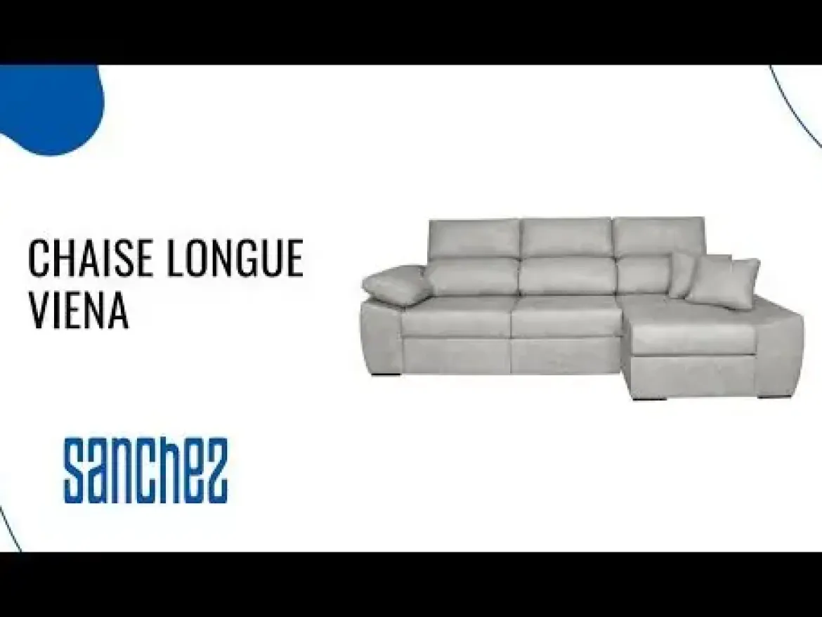 Sofa Chaise Longue Izquierda Deslizante VIENA