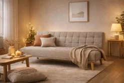 Sofá Cama Clic Clac Tapizado en Tela NAIM