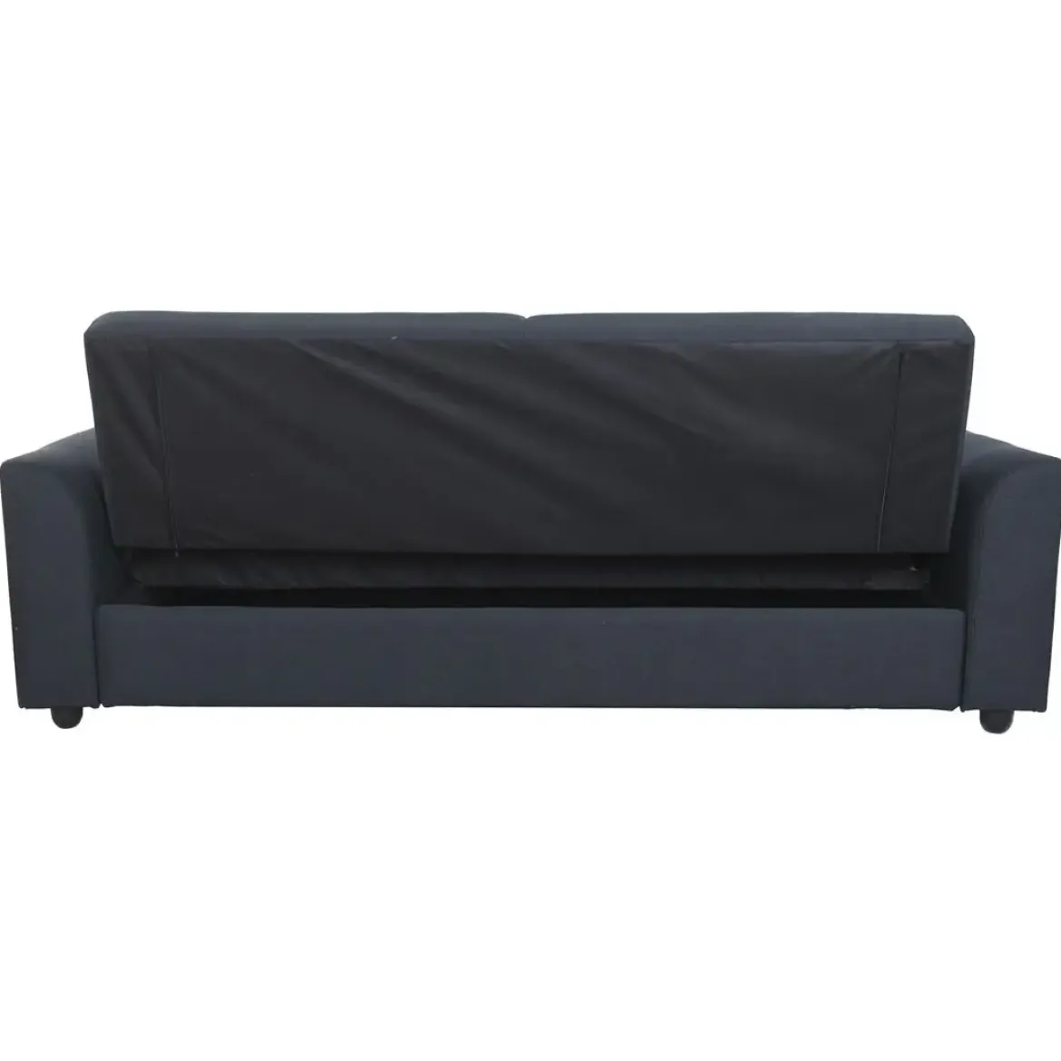 Sofá Cama Convertible Tapizado en Poliéster Azul MB-228439