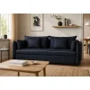 Sofá Cama Convertible Tapizado en Poliéster Estructura de Madera MB-228437