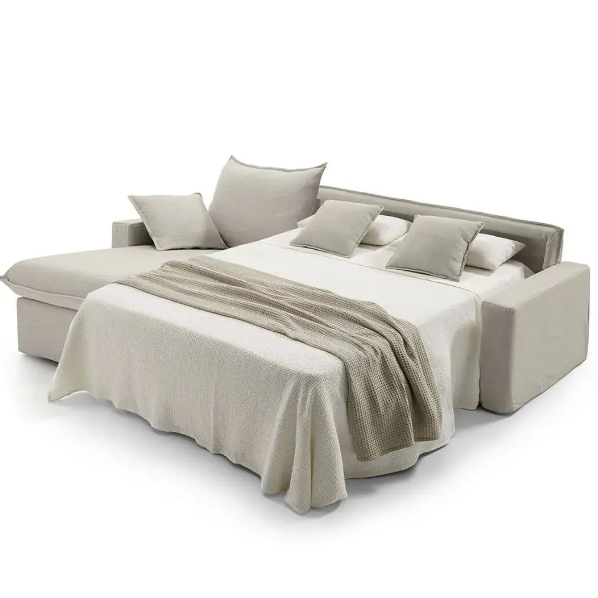 Sofá Cama Italiano con Chaise Longue Izquierda NADIR