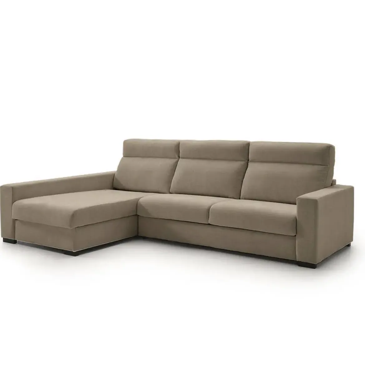Sofá Cama Italiano con Chaise Longue Izquierda CRONO