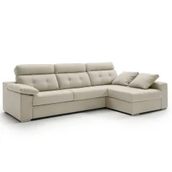 Sofá Cama Italiano con Chaise Longue Derecha NEREA