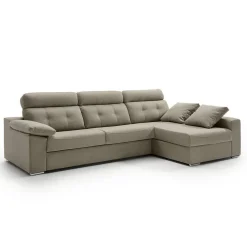Sofá Cama Italiano con Chaise Longue Derecha NEREA