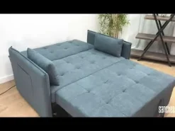 Sofá Cama 2 Plazas con Mecanismo de Arrastre BILBAO