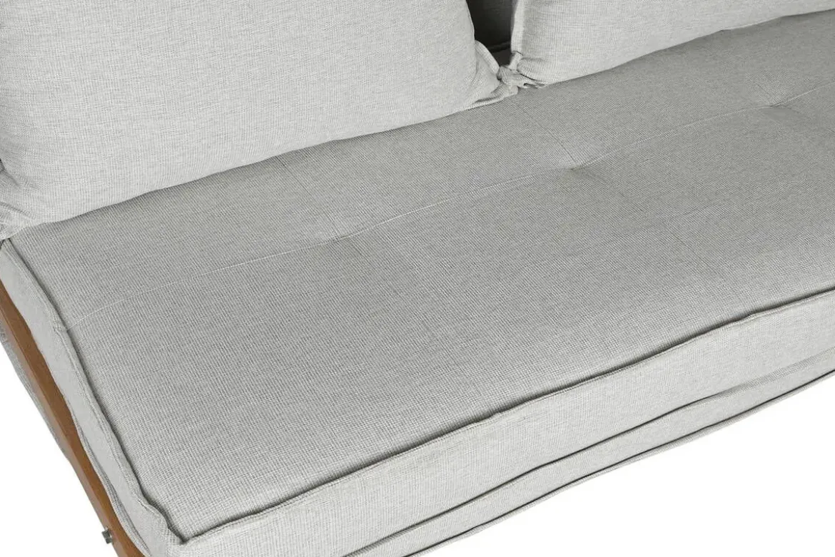 Sofá Cama 2 Plazas Metal-Poliester 151x79 cm