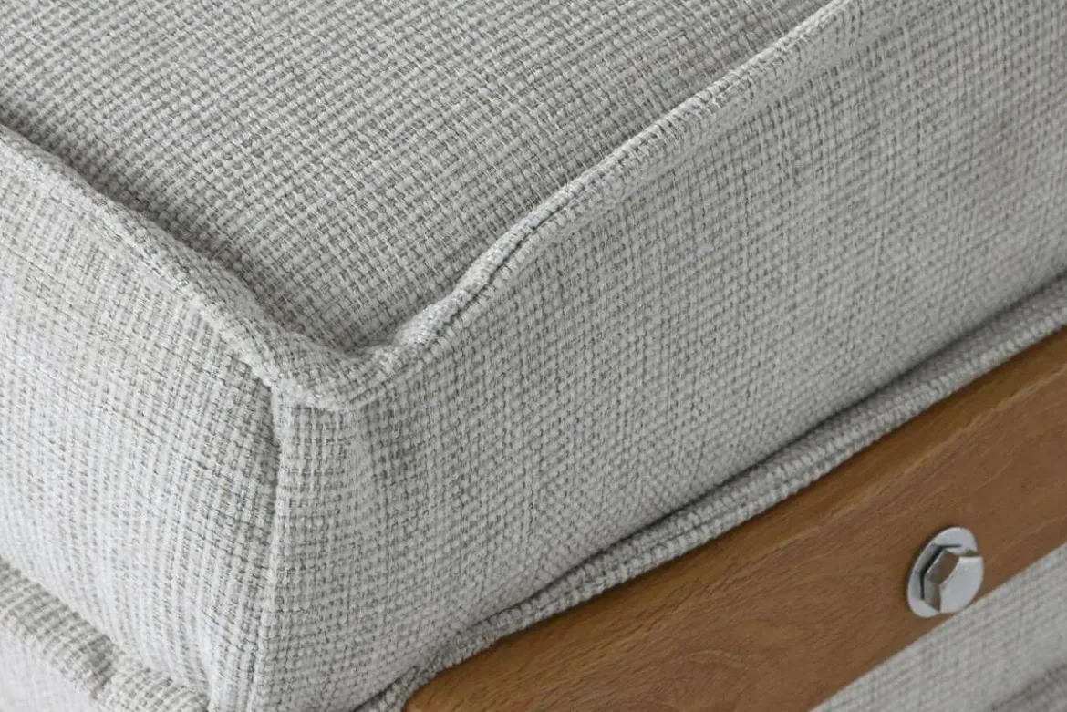 Sofá Cama 2 Plazas Metal-Poliester 151x79 cm