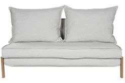 Sofá Cama 2 Plazas Metal-Poliester 151x79 cm