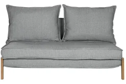 Sofá Cama 2 Plazas Metal-Poliester 151x79 cm