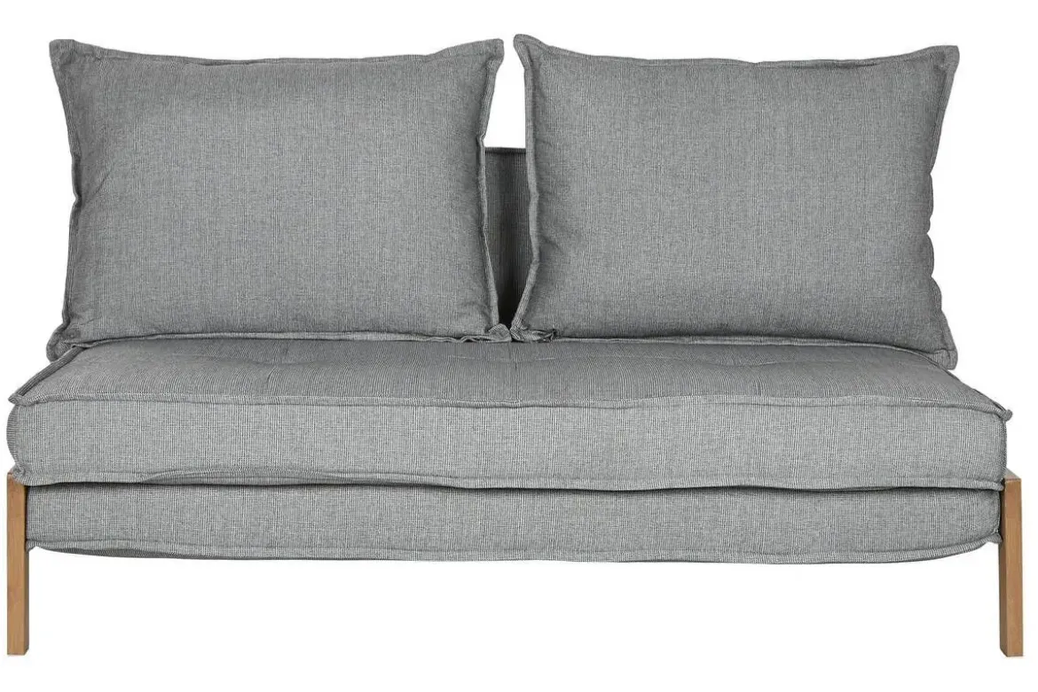 Sofá Cama 2 Plazas Metal-Poliester 151x79 cm