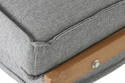 Sofá Cama 2 Plazas Metal-Poliester 151x79 cm