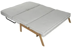 Sofá Cama 2 Plazas Metal-Poliester 151x79 cm