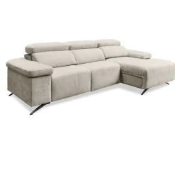 Sofá Chaise Longue con Arcón y Asientos Deslizantes Derecha LEXI