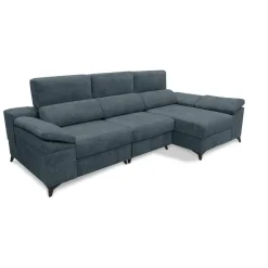 Sofá Chaise Longue con Arcón y Asientos Deslizantes Derecha TIJUANA