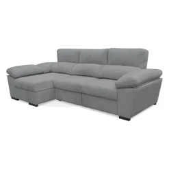 Sofá Chaise Longue con Arcón y Asientos Deslizantes Izquierda ELAN