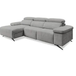 Sofá Chaise Longue con Arcón y Asientos Deslizantes Izquierda LEXI