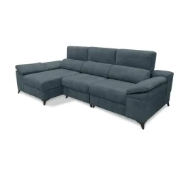 Sofá Chaise Longue con Arcón y Asientos Deslizantes Izquierda TIJUANA