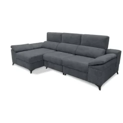 Sofá Chaise Longue con Arcón y Asientos Deslizantes Izquierda TIJUANA