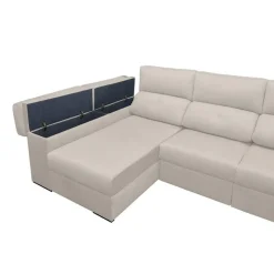 Sofá Chaise Longue Delizante con Arcón Izquierda BERLIN
