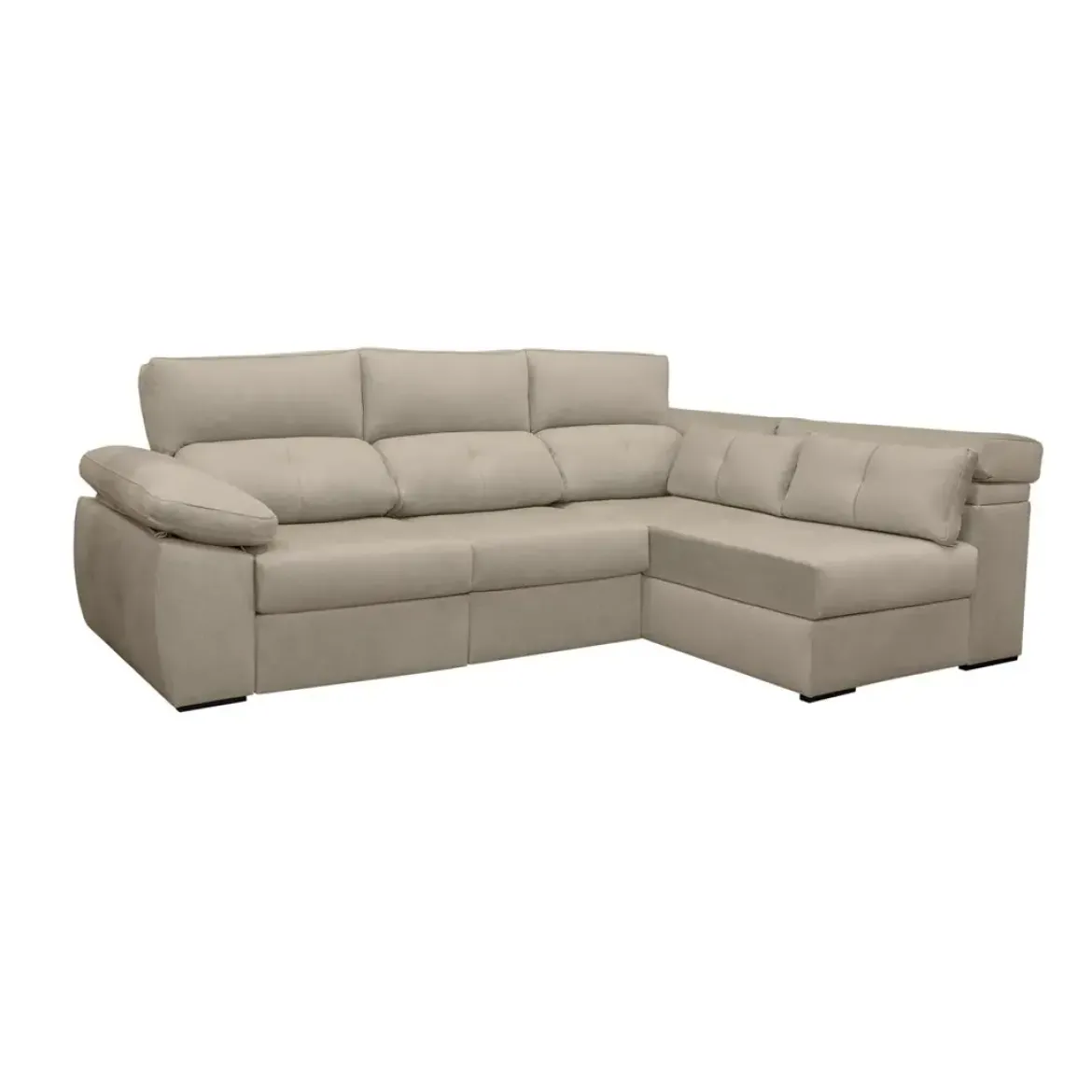 Sofá Chaise Longue Delizante con Arcón Derecha BERLIN