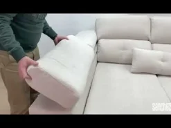 Sofá Chaise Longue Delizante con Arcón Derecha BERLIN