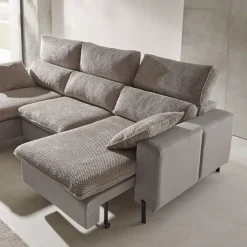 Sofá Chaise Longue Derecha Asientos Deslizantes