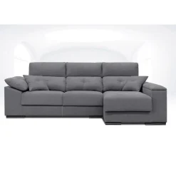 Sofá Chaise longue Derecha con Cabezal Reclinable y Asientos Deslizantes NOEMI