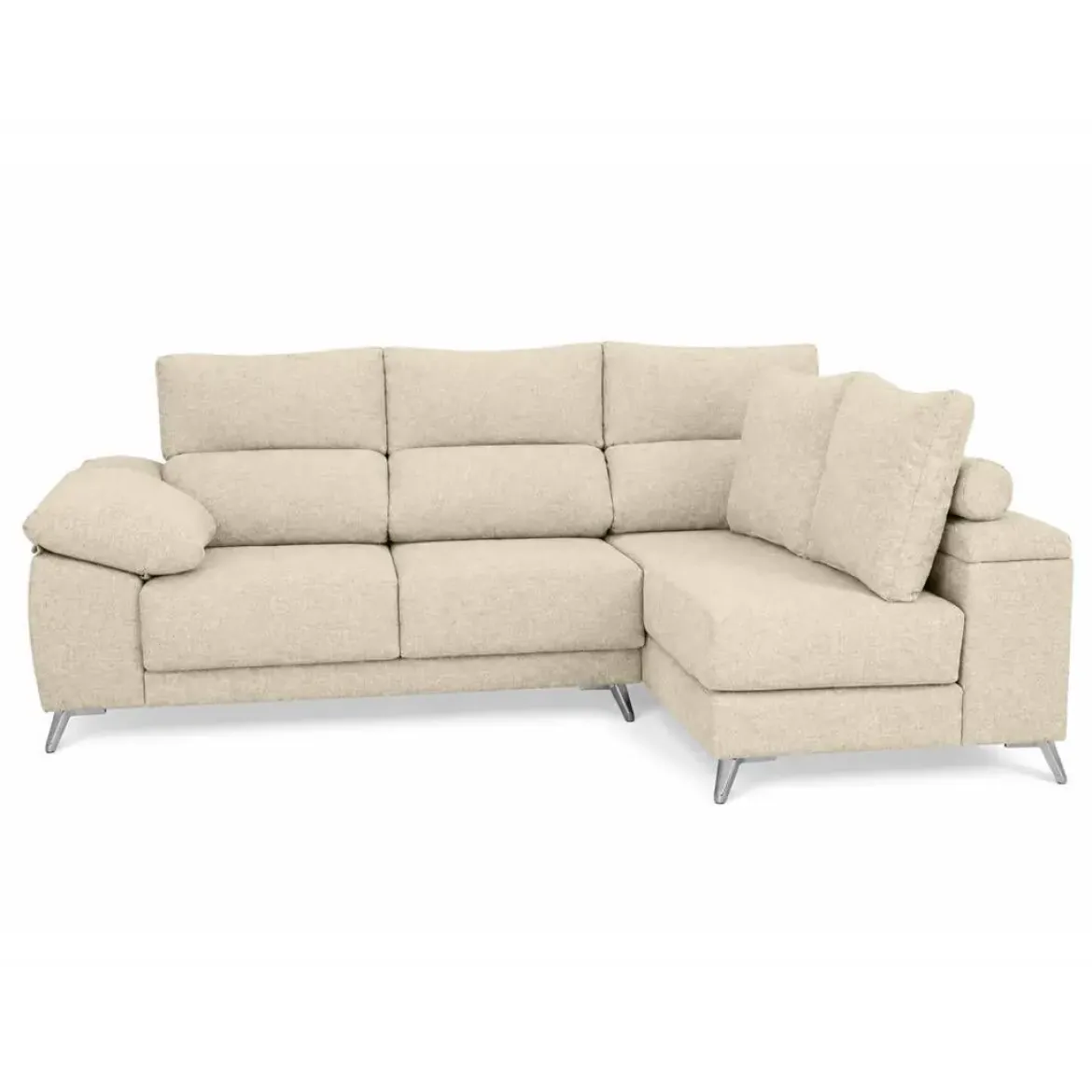 Sofá Chaise Longue Derecha con Arcón LAURA