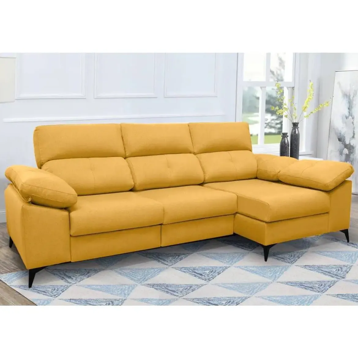 Sofá Chaise Longue Derecha Deslizante SANTORINI