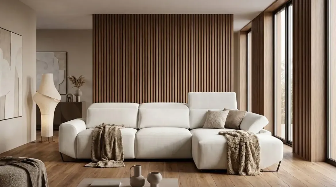Sofá Chaise Longue Derecha Deslizante al Suelo ÉXODO