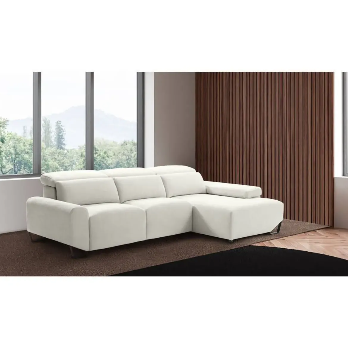 Sofá Chaise Longue Derecha Deslizante al Suelo ÉXODO